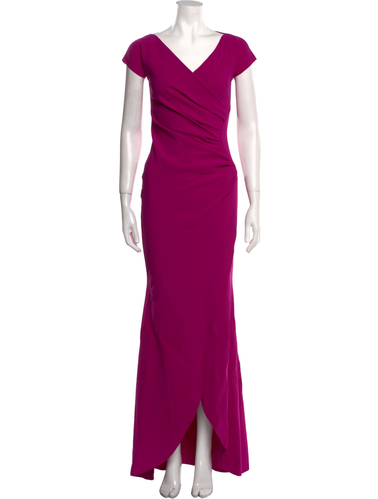 Chiara Boni V-Neck Long Dress